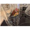 Image 6 : Glassware and Drinkware Lot Including Holiday Glasses and Embossed Glass Plates