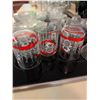 Image 8 : Glassware and Drinkware Lot Including Holiday Glasses and Embossed Glass Plates