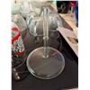 Image 9 : Glassware and Drinkware Lot Including Holiday Glasses and Embossed Glass Plates