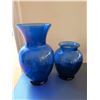 Image 10 : Glass Vases, Porcelain Footed Teacup, and Flatware Set