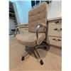 Image 12 : Vintage Desk/Work Bench w/Tweed Office Chair on Castors