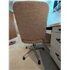 Image 13 : Vintage Desk/Work Bench w/Tweed Office Chair on Castors