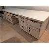 Image 2 : Vintage Desk/Work Bench w/Tweed Office Chair on Castors