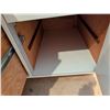 Image 5 : Vintage Desk/Work Bench w/Tweed Office Chair on Castors