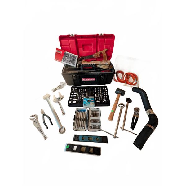 Plumbing Hand Tools With Craftsman Tool Box and Jobmate Kit