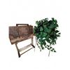 Image 1 : Four Classic Retro Folding TV Trays and Faux Ivy Plant