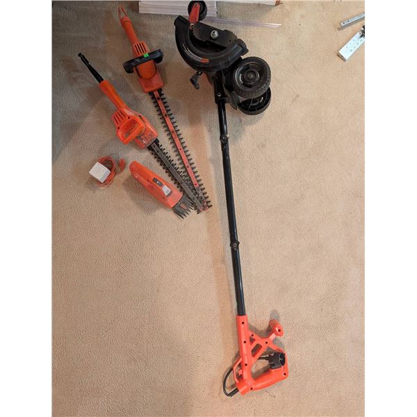 Black+Decker Hedge Trimmers & Rottartiler