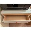 Image 6 : Panasonic Microwave with White Cabinet and Drawer