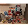 Image 2 : Home Hardware Lot: Tools, Fasteners, Coveralls, and Supplies