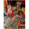 Image 4 : Home Hardware Lot: Tools, Fasteners, Coveralls, and Supplies