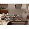 Image 1 : Screws, Nuts, Hooks, and Storage Containers Lot