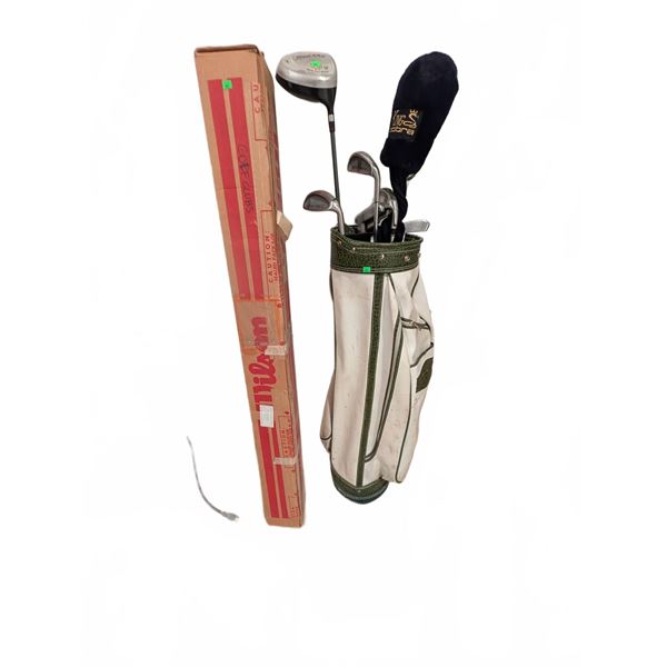 Ram Red Sky and Mega Force II Golf Clubs with Bag and Dremel Kit