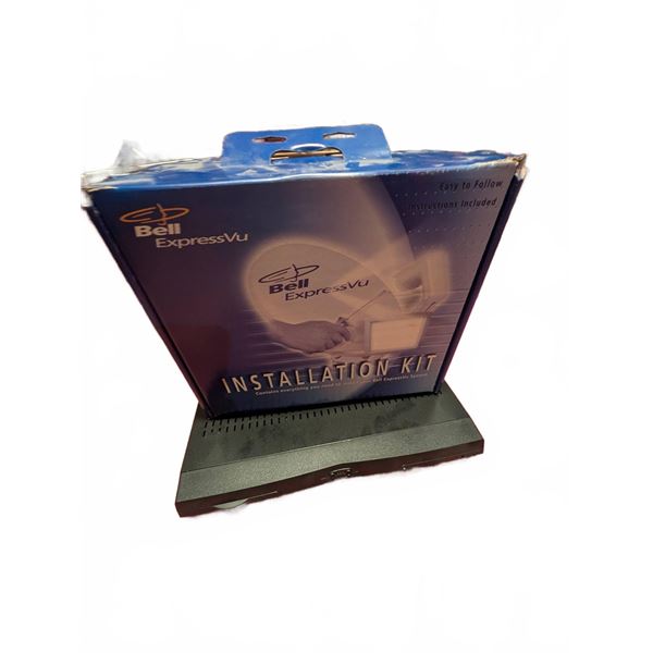 Bell ExpressVu Installation Kit With Satellite Receiver