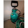 Image 4 : Garden Hose Set with Sprayer, Tarp, and Hand Tools