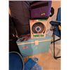 Image 6 : Camping and Outdoor Lot With Chair, Cooler, Fan, and Gear