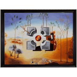 Dali - Untitled, 1948 Oil Painting