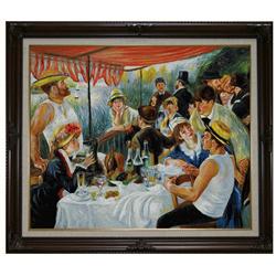 Renoir - Luncheon of the Boating Party Oil Painting