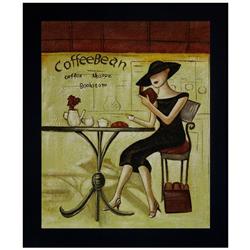 La Femme Elegante (Coffee Bean) Oil Painting
