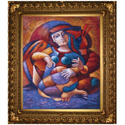 Inferno of Thoughts Oil Painting