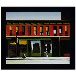 Hopper - Early Sunday Morning Oil Painting