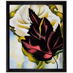 O'Keeffe - Pattern of Leaves Oil Painting