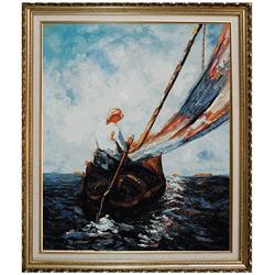 Dali - The Tartan "El Son" Oil Painting
