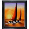 Image 1 : Sailors Sunset I Oil Painting