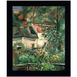 Cezanne - House of Piere La Croix Oil Painting
