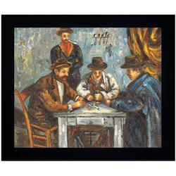 Cezanne - The Card Players Oil Painting