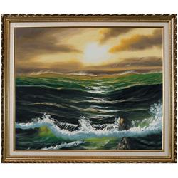 Tide Before The Storm Oil Painting