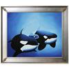 Image 1 : Deep Blue Oil Painting