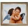 Image 1 : Bouguereau - First Kiss Oil Painting