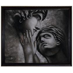 Embrace V Oil Painting