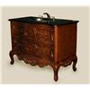 Image 1 : VANITY W/BRASS SINK