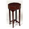Image 1 : Octagon Accent Table with Nail Head Trim