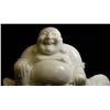 Image 1 : LG. WHITE JADE SITTING BUDDHA