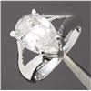 Image 1 : White Topaz Sterling Silver Ring 