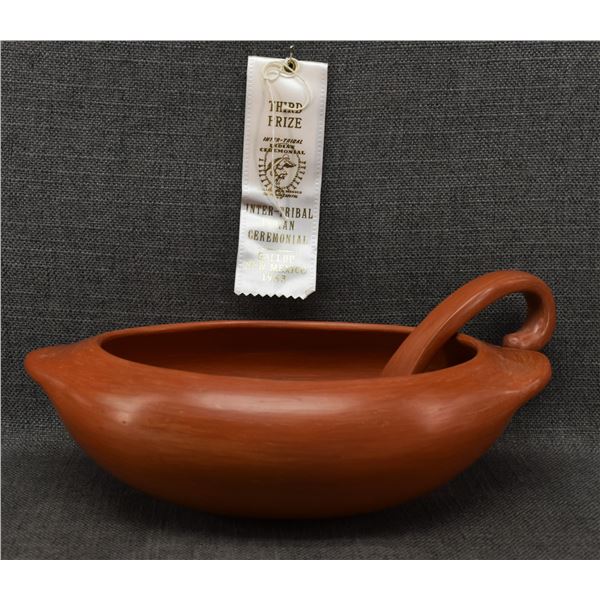 HOPI POTTERY SERVING BOWL (GARNET PAVATEA)