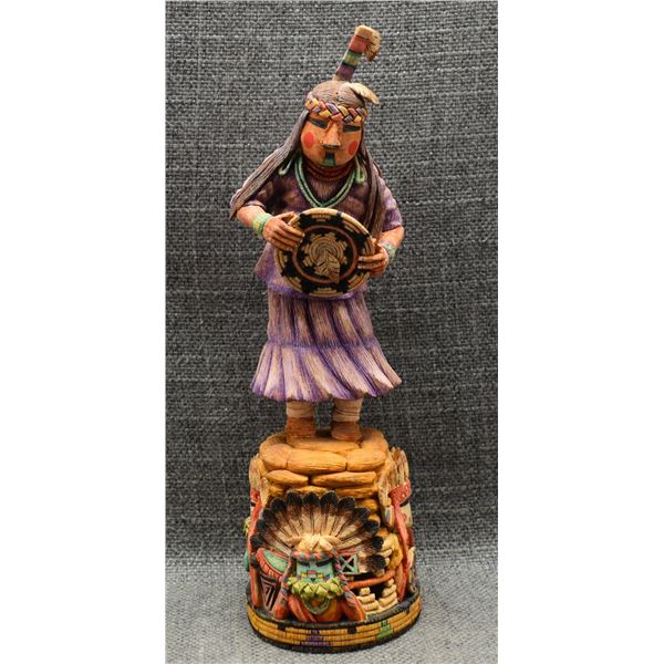 HOPI KACHINA (RONALD. HONYOUTI)