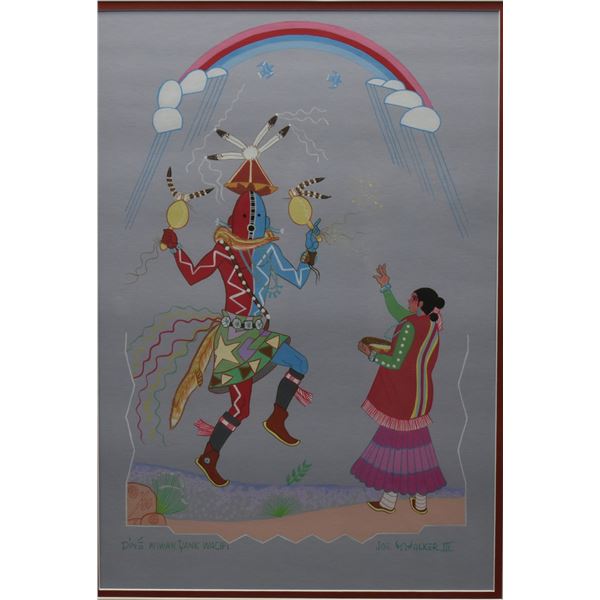 NAVAJO PAINTING (JOE WALKER III)