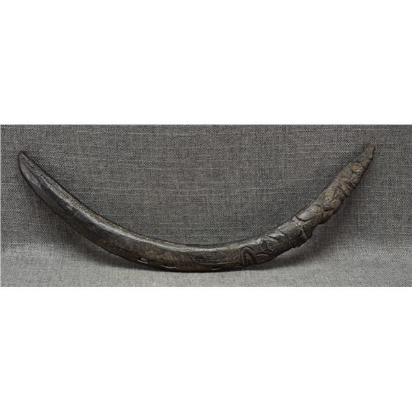HAIDA BONE CARVING