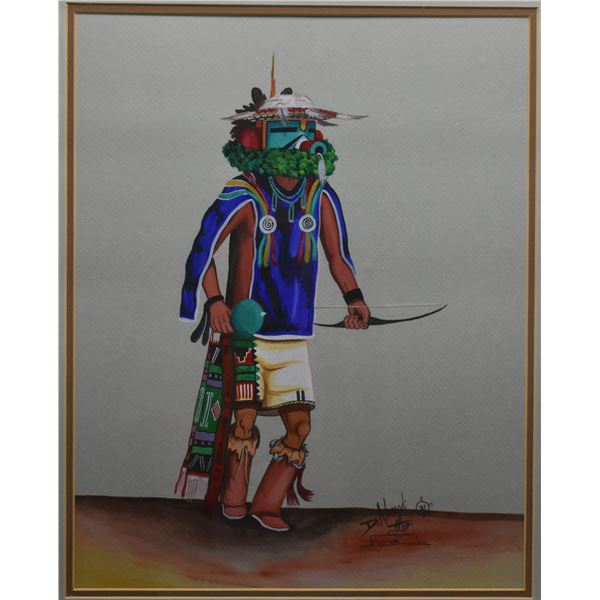 HOPI PAINTING (DANIEL NAMOKI)