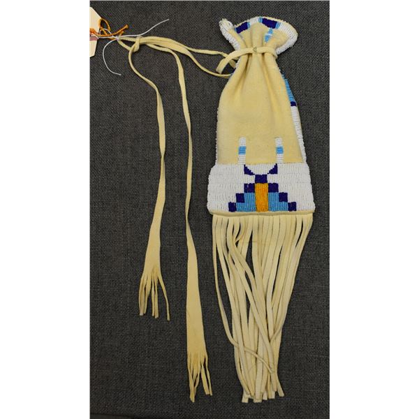 CHEYENNE BEADED CEDAR BAG (RHONDA RIDGE BEAR)