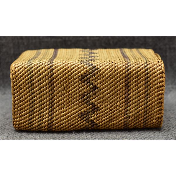 NOOTKA MAKAH BASKETRY BOX