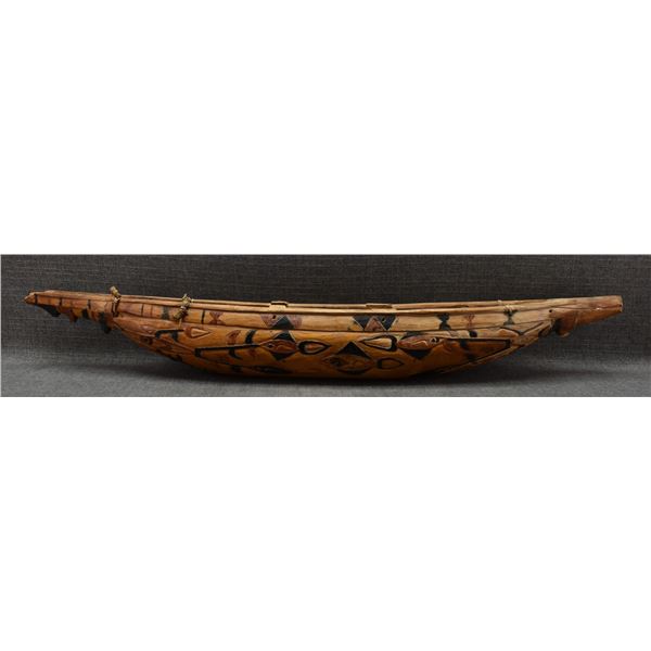 DECORATIVE TOY CANOE