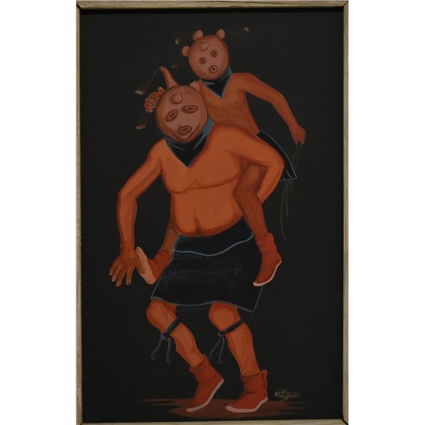 HOPI PAINTING (RAYMOND NAHA)