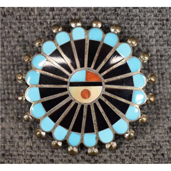ZUNI PIN PENDANT (ADRIAN WALLACE)