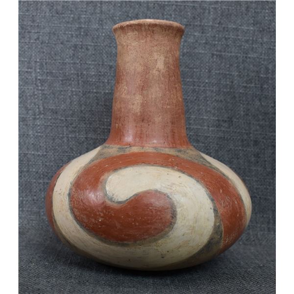 PREHISTORIC MOUND BUILDER POTTERY VASE