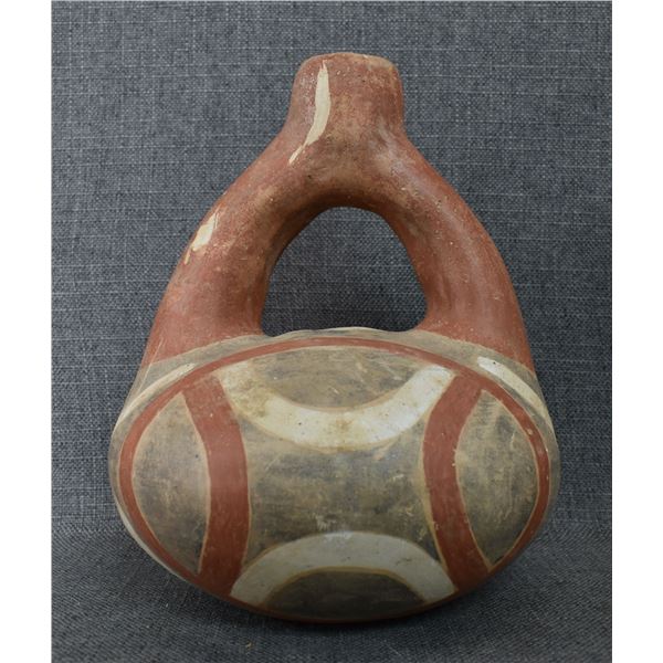 PREHISTORIC MOUND BUILDER POTTERY VASE