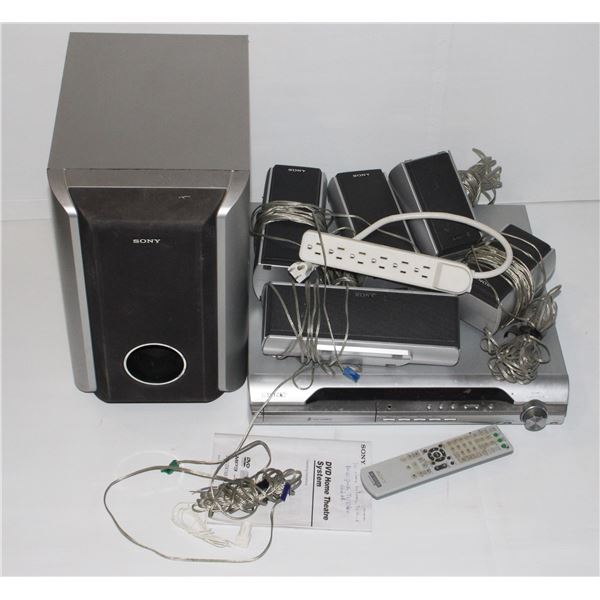 SONY DVD HOME THEATRE SYSTEM MODEL DAV-DX255